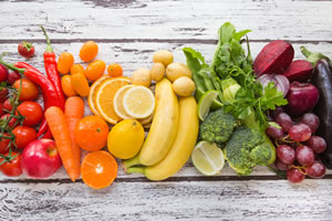 Cores de Alimentos e Seus Benefícios